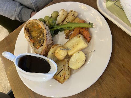Vegan wellington  at Notcutts Garden Centre in Nottingham