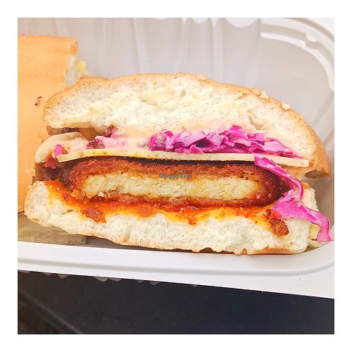 Ol Head (chik'n patty) at The 881 Grab & Go in Hartford