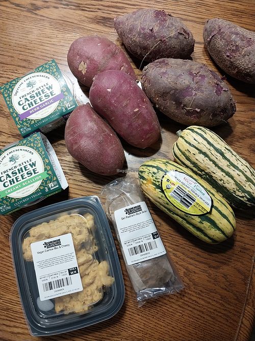 lil baby haul - I can't get those potatoes or squash back home! at Common Ground Co-op in Urbana