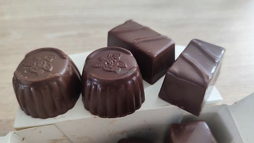 4 références de chocolat vegan at Leonidas in Saint-paul