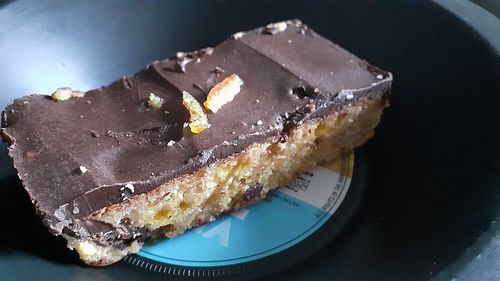 Chocolate orange slice #Veganuary at Lui's By The Park in Tynemouth