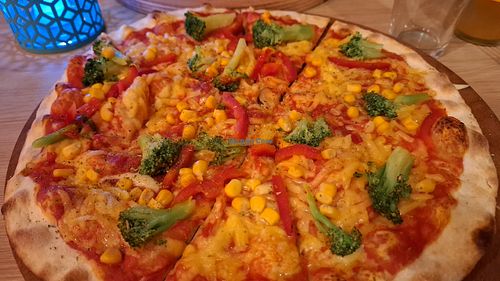 Leckere Vegane Pizza at du&ich - Hohentorspl in Bremen