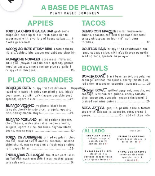   at Chilango Modern Mexican in Kelowna