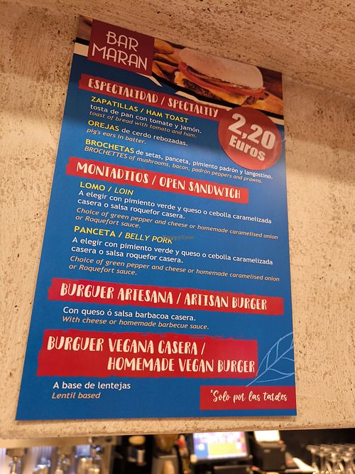 Hamburguesita at Bar Maran in Miranda De Ebro