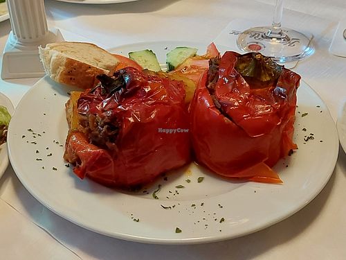 Rice Stuffed Peppers at Korfu in Luebeck