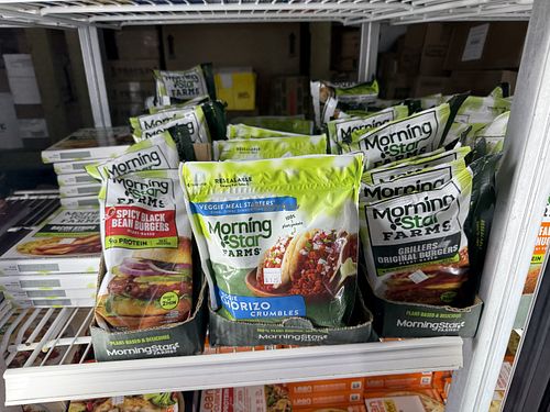 Burger patties  at Big Rock Supermarket in Saba