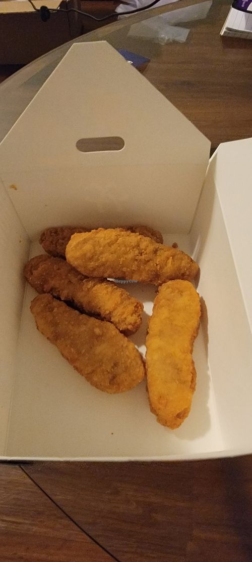 Plant-Based Tenders at Atomic Wings in Champaign