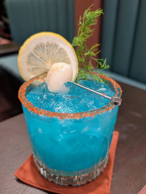 Mocktail at Vegan Pranakhon in Bangkok