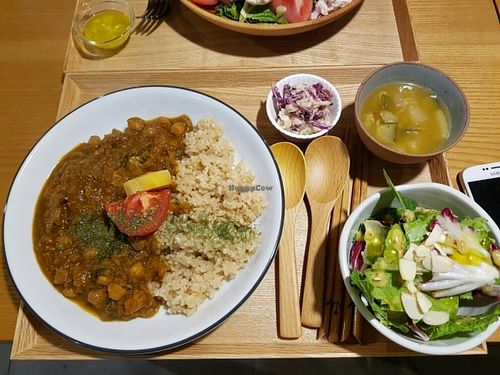 Chickpea Curry at Cook and Book 쿡앤북 in Seoul