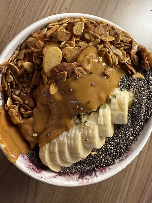 Power Açaí smoothie bowl   at Juicygreens  in Cambridge