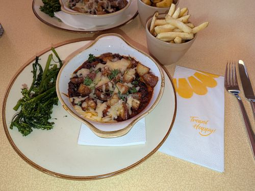 Vegan hash at Brightside in Stretton