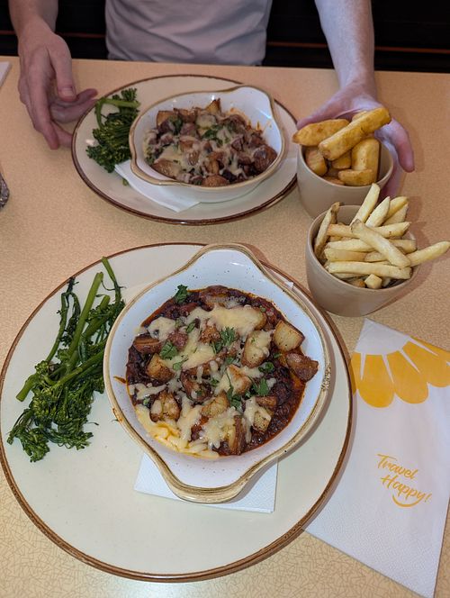 Vegan food at Ram Jam at Brightside in Stretton