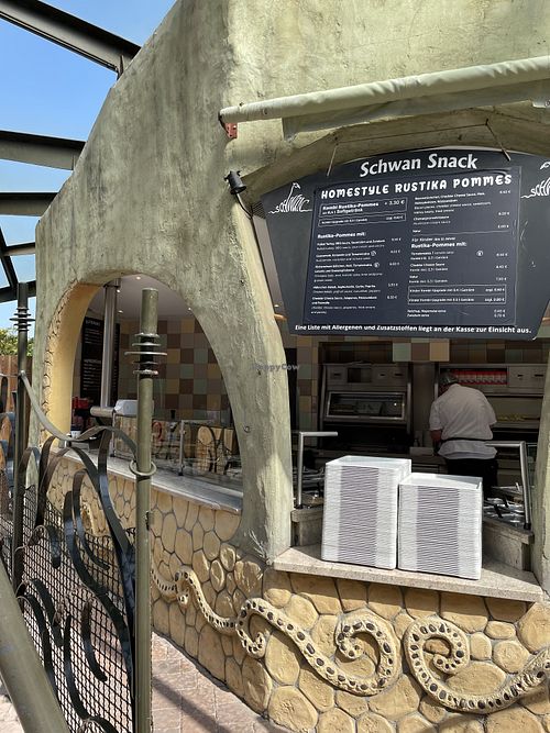 Kiosk  at Phantasialand - Schwan Snack - Kiosk in Bruehl
