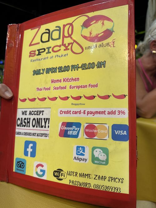   at Zaap Spicys in Phuket