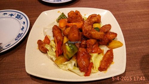 咕噜肉 at Zhenyi Veggie Place 真一素食坊 in Northeast Singapore