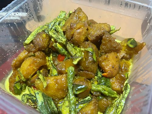 Buttered Monkey head-ran out of oyster mushroom so this was the closest alternative. TumEric strong but still prefer the oyster version 7/10  at Zhenyi Veggie Place 真一素食坊 in Northeast Singapore