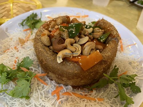 Reunion set - yam ring but very average  at Zhenyi Veggie Place 真一素食坊 in Northeast Singapore