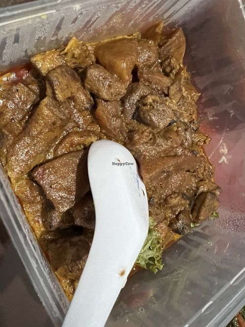 Curry rendang 7/10  at Zhenyi Veggie Place 真一素食坊 in Northeast Singapore