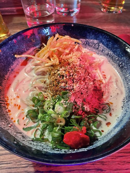 Vegan ramen ”Pride”.   at SIN Ramen in Stockholm