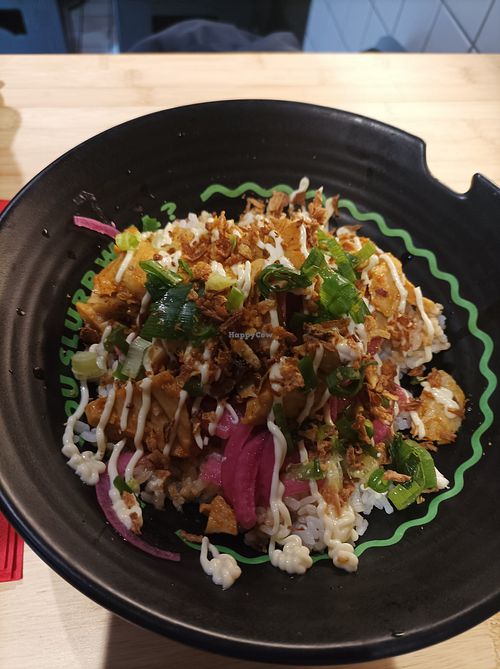 Donburi végétarien at Yuku Ramen in Le Mans