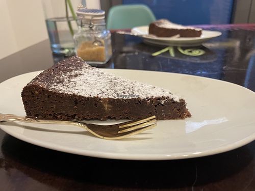 Chocolate cake  at Baristoteles  in Bochum