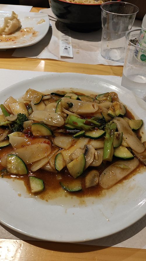 gnocchi riso, verdure e agrodolce at Wang in Perugia