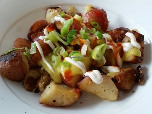 loaded potatoes at Doug McNish Public Kitchen in Toronto