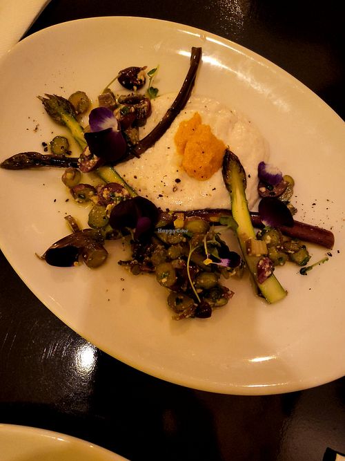 Asparagus, "egg" at 42 Degrés in Paris