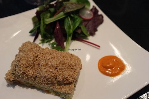 Raw lasagna at 42 Degrés in Paris