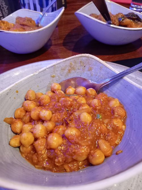Chana Bhaji at Saji's  in Gateshead