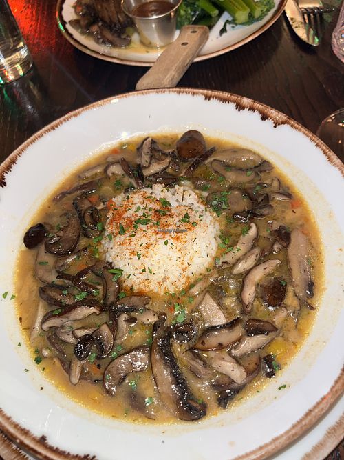 Mushroom Etoufee   at R Bar in Asbury Park