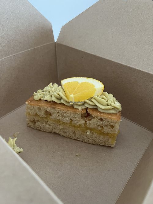 Orange pistachio cake  at Nádúr Deli  in Cork