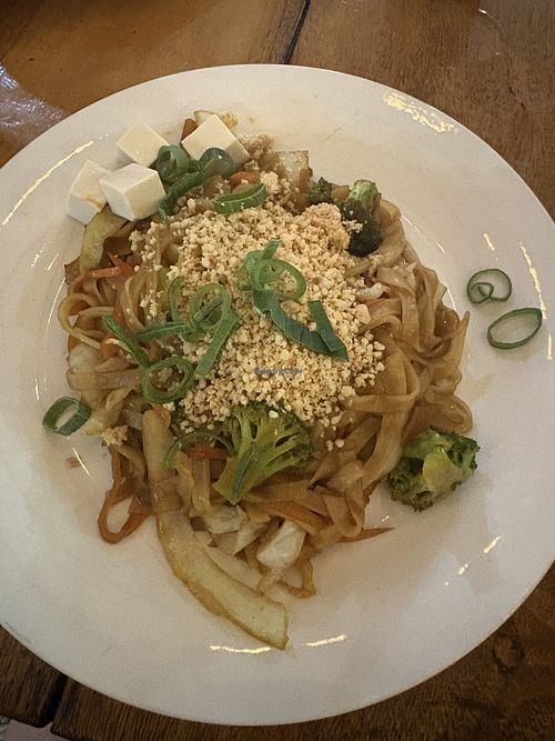 Pad Thai. Asked for no egg.  at Anthony's Asian Cuisine in Tamarindo