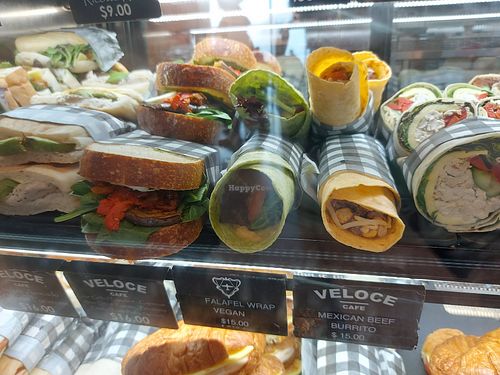 Falafel wrap at SYD - Veloce Cafe - T2 in Mascot