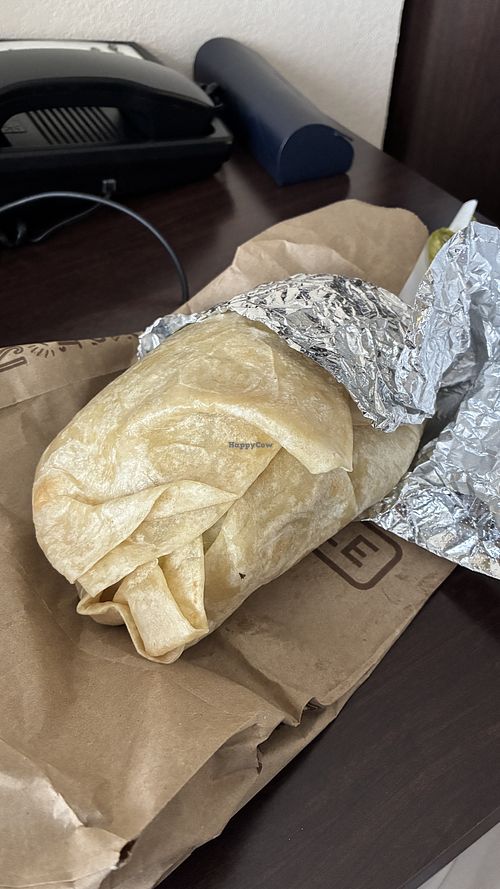 Veggie burritoos  at Chipotle in West Hartford
