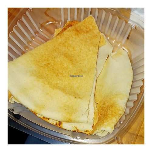 Pita bread at Taste Mediterranean Kitchen at Parkville Market in Hartford