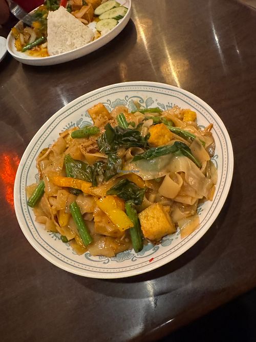 Drunken Noodles at Thai Smile Cuisine in Hilton Head Island