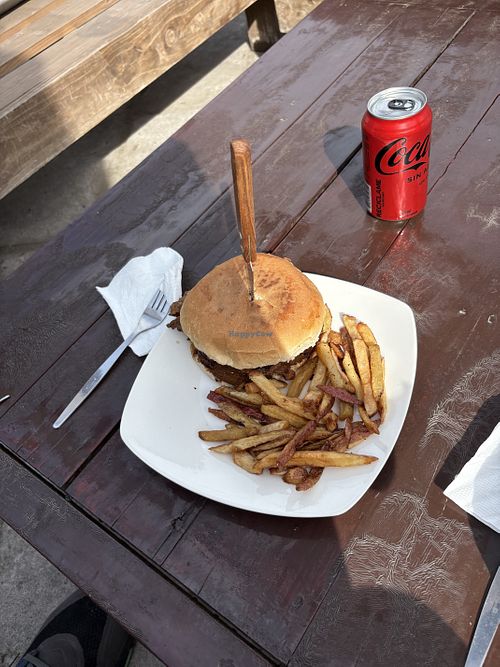   at Gato Negro Vegan in Santiago