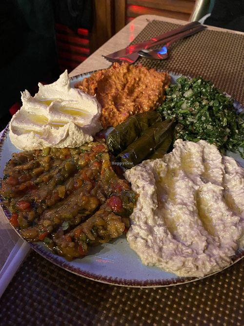 Mixed Appetiser (adapted)   at Layali Karoun in Marrakech