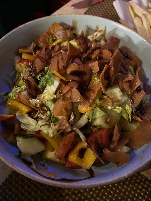 Fatoush Salad   at Layali Karoun in Marrakech