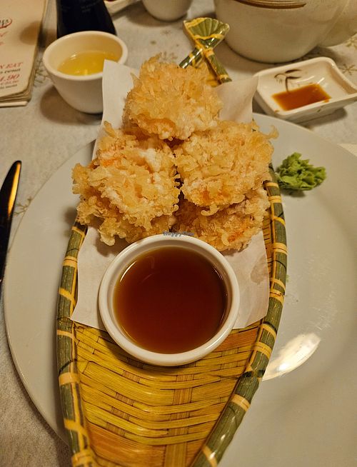 Yasai tempura at Tatsumi in Ferrara