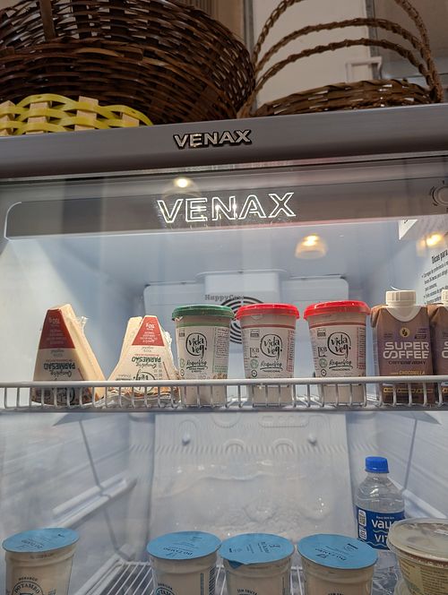 Vegan cheeses at Paraíso Natural Marau in Marau