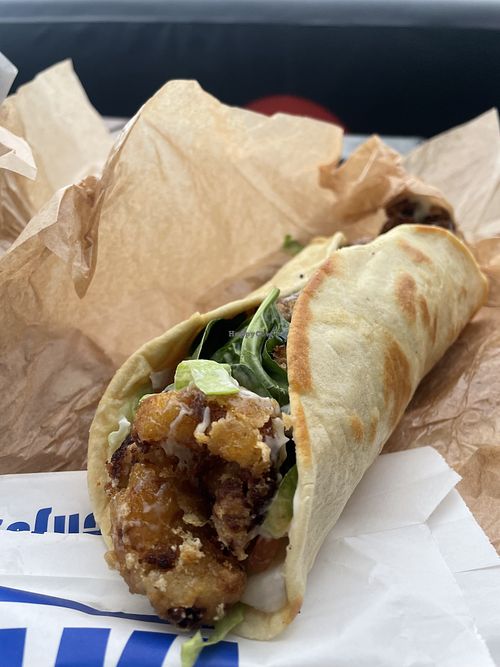 Vegan souvlaki   at Ferry Cafe in Paynseville