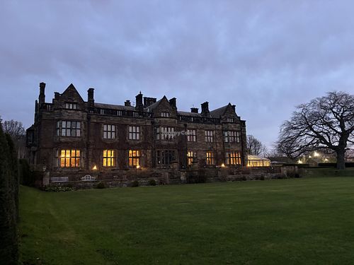 The hall in early morning light   at Chaloners Restaurant in Guisborough