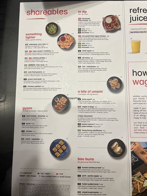   at Wagamama in Romford