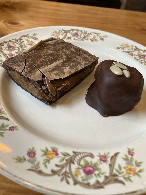 Some vegan sweets  at KALI MA in Puerto Varas