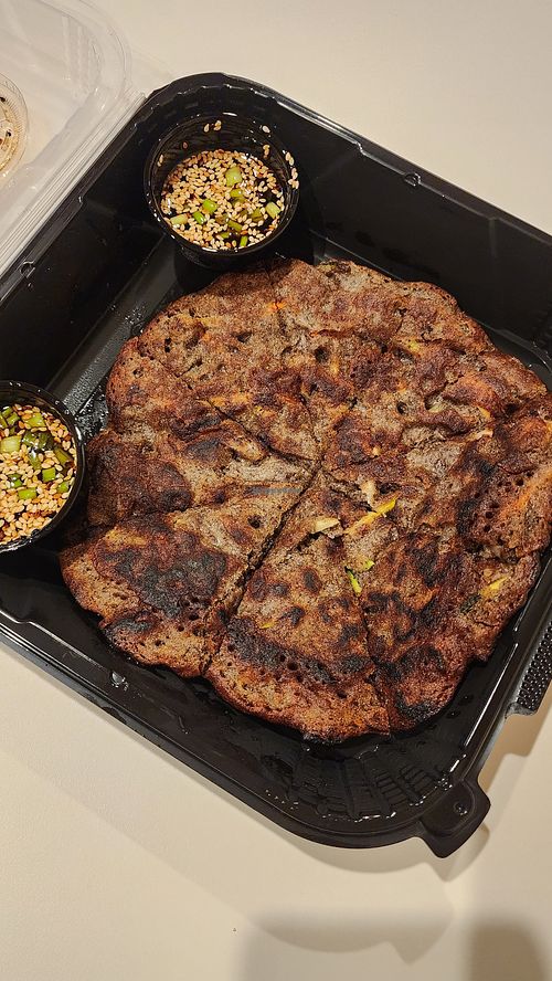 Vegan Vege Pancake at Mile High Cafe in Idyllwild