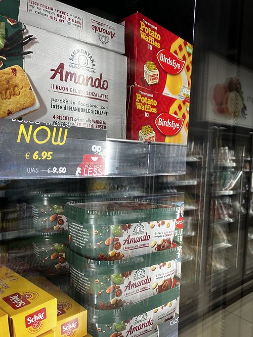   at Greens Supermarket in Gozo