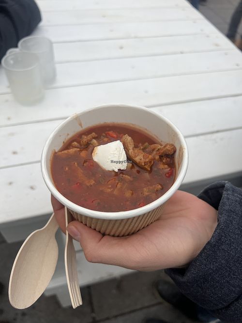   at Vegane Fleischerei Market in Dresden