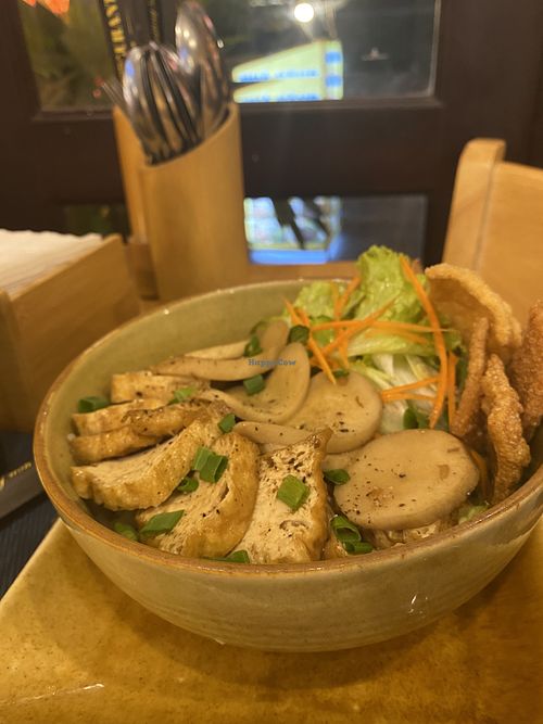 Cao Lau  at QQ Restaurant in Hoi An